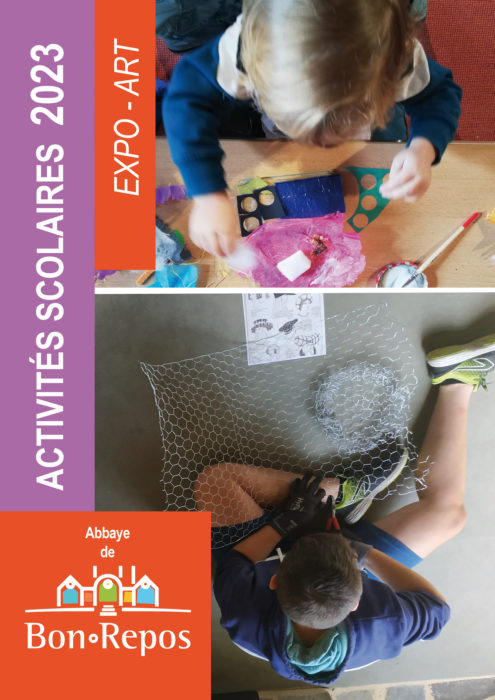 2023 Activités scolaires - ART EXPO - Abbaye de Bon Repos